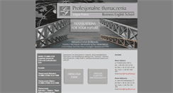 Desktop Screenshot of linguafranca.pl